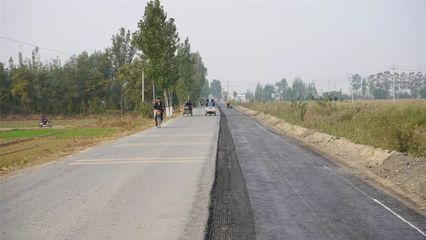 商河多條通村路拓寬、提檔升級工程全面收尾(路面寬了,好走多了)